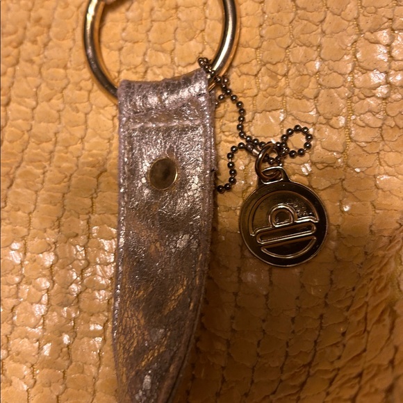 Big Buddha Yellow Textured Tote Bag - Picture 7 of 15